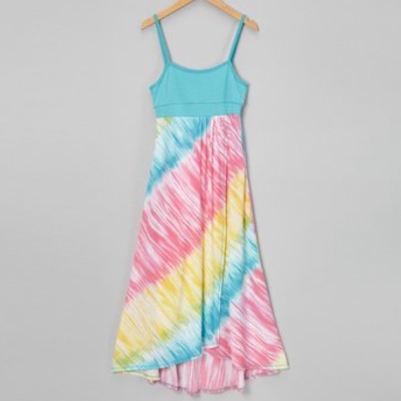 Me and Ko Other - 🎉HP🌺Me and Ko Colorful Maxi Dress Girls size 8🌺